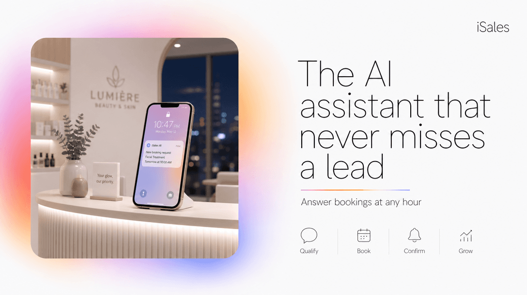 Cover Image for AI assistant for service businesses that never miss a lead