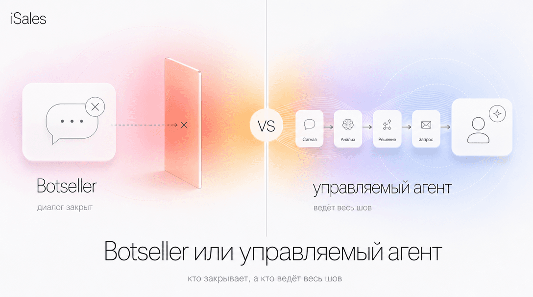 Cover Image for Botseller vs iSales: кто закрывает диалоги, а кто собирает весь шов «контент → тёплый лид → заявка»