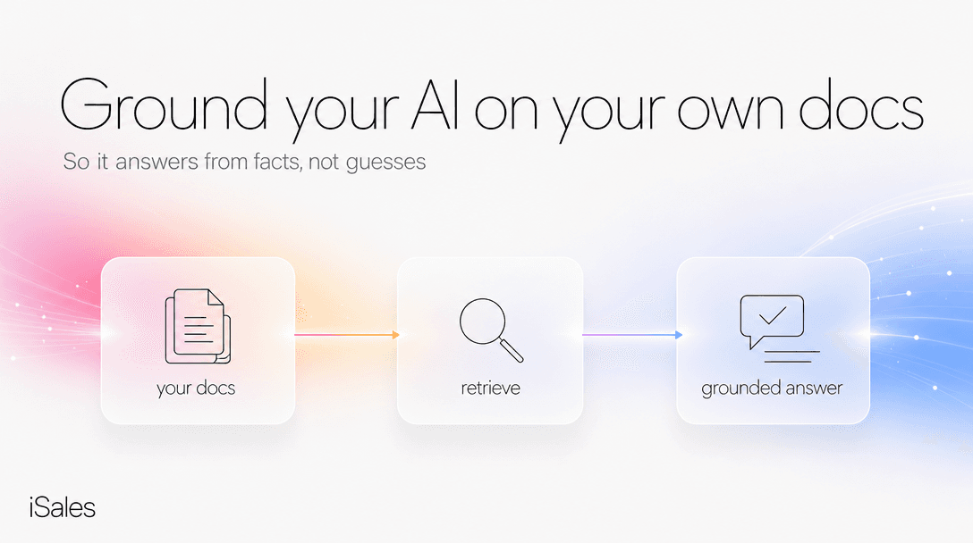 Cover Image for Train a chatbot on your own docs (RAG): how grounding cuts hallucinations — and the gap it leaves