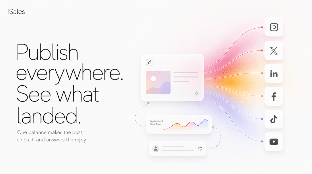 Cover Image for Publish to every social network from one place — and see what landed
