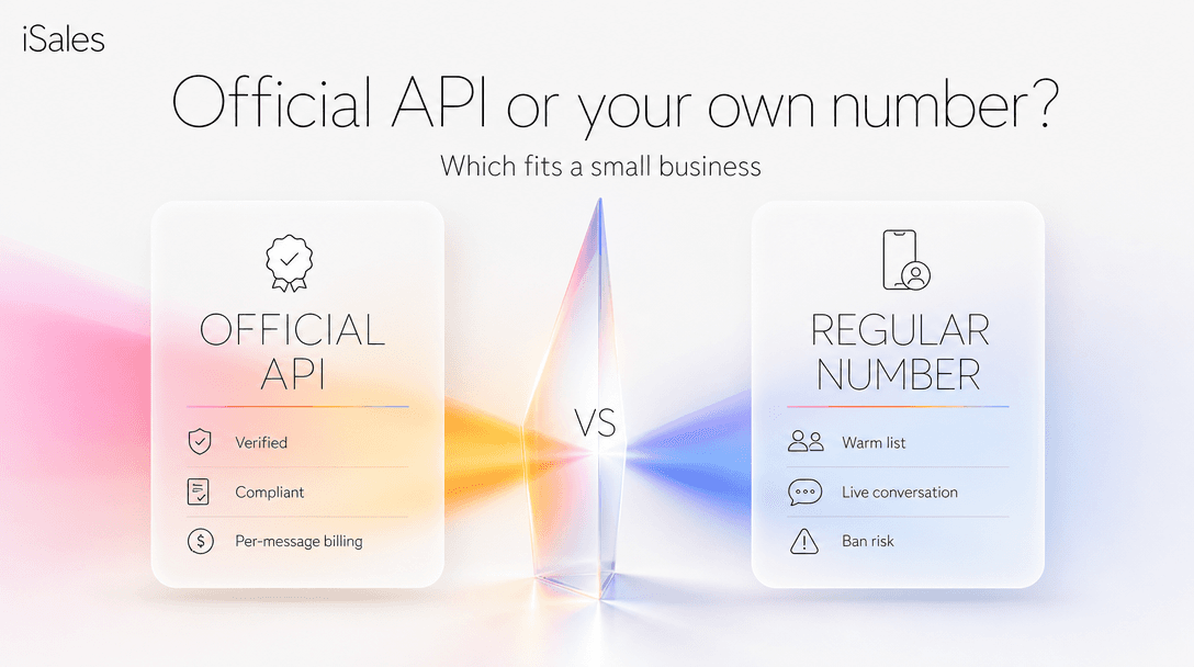 Cover Image for Official WhatsApp Business API vs unofficial automation: which fits a small business