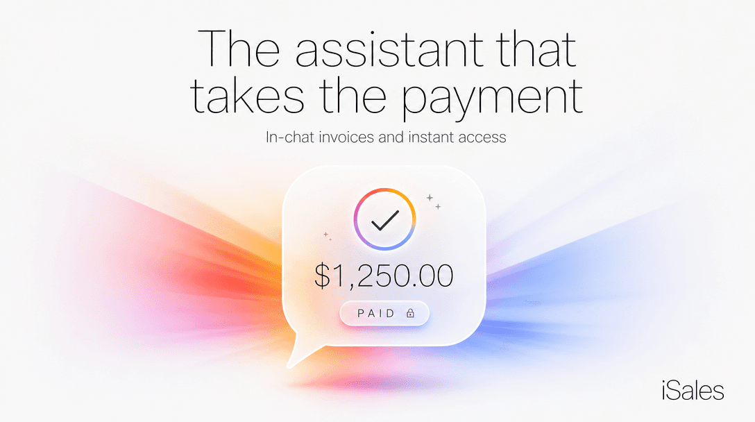 Cover Image for An AI assistant that takes the payment: in-chat invoices and paid content