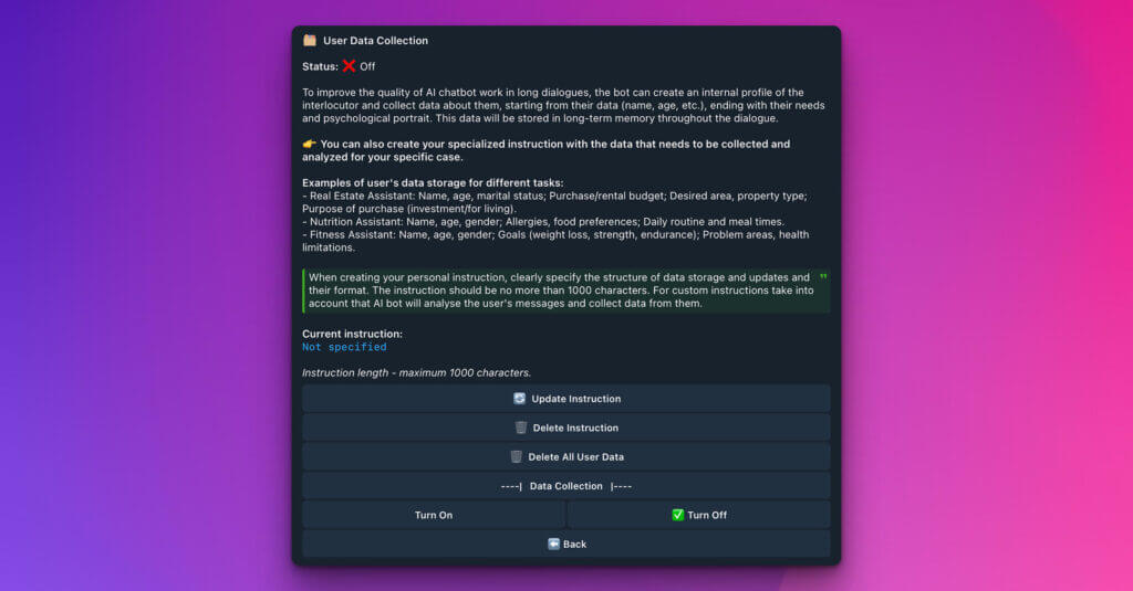User Data Collection — image 1