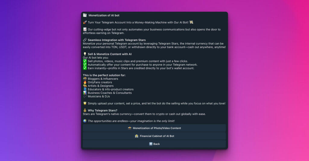 Monetización del bot de IA — image 1