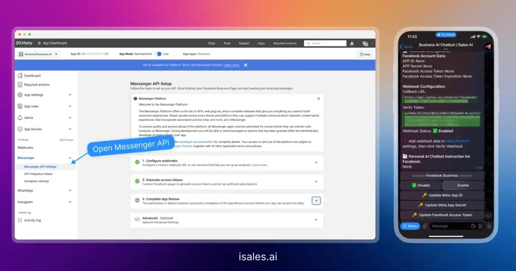 AI Chatbot for Facebook Business — image 2